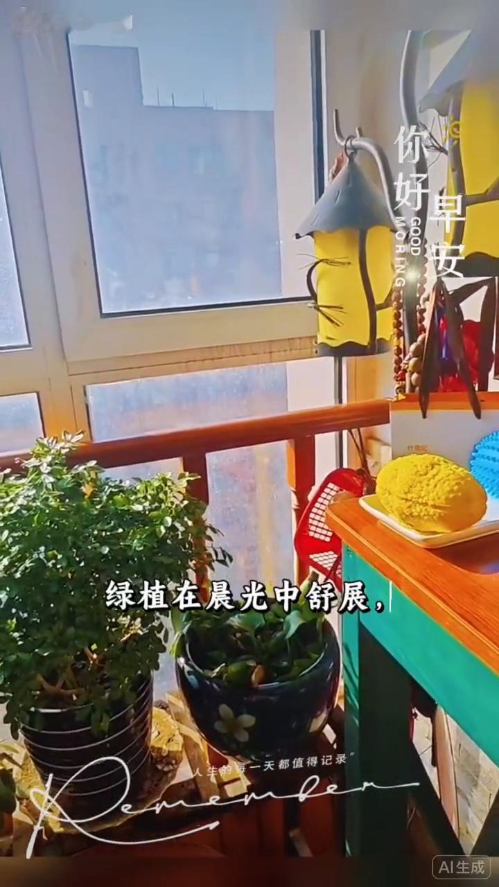 书页上的玫瑰，窗边的绿植与茶具相映，开启静谧惬意的时光。阳光洒落，小摆件在桌上静