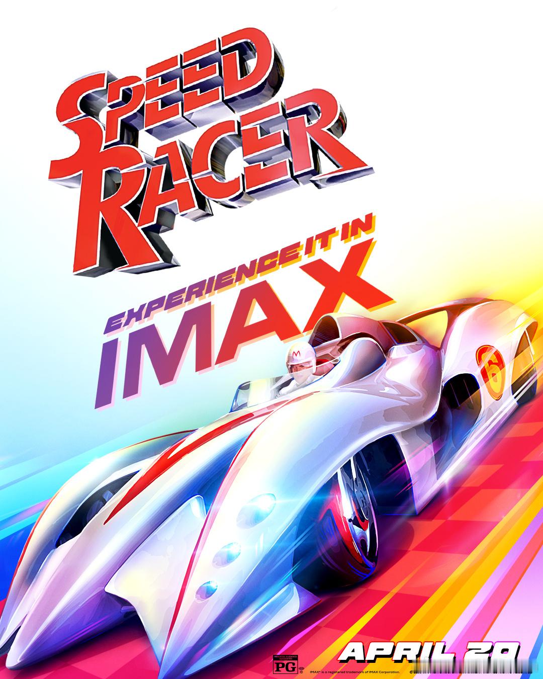 沃卓斯基姐妹导演的《极速赛车手》的4K修复版将于4月20日在北美上映IMAX版本