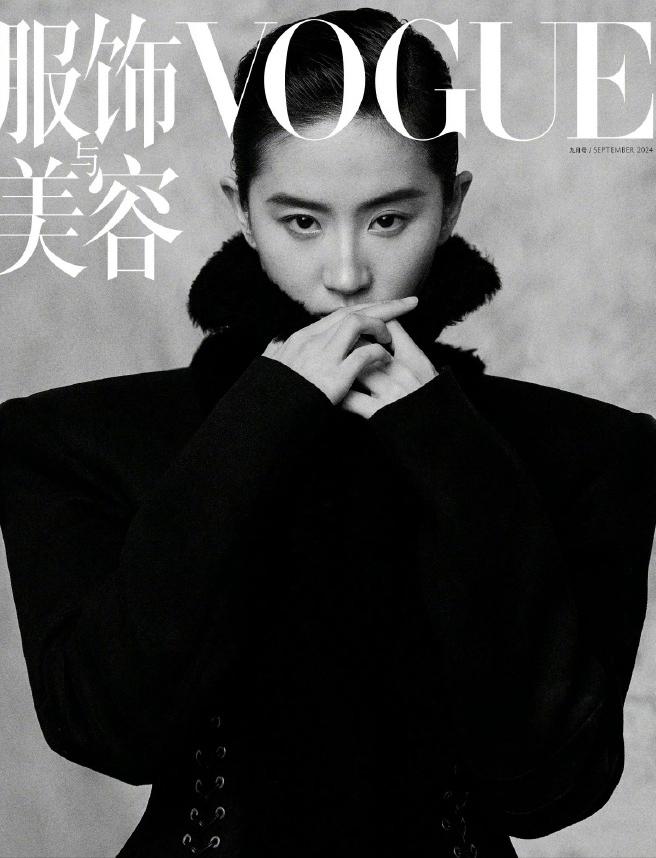 刘亦菲要登上VOGUE的金九封面啦！预告一出，大家都超级期待，这封面肯定美得不像