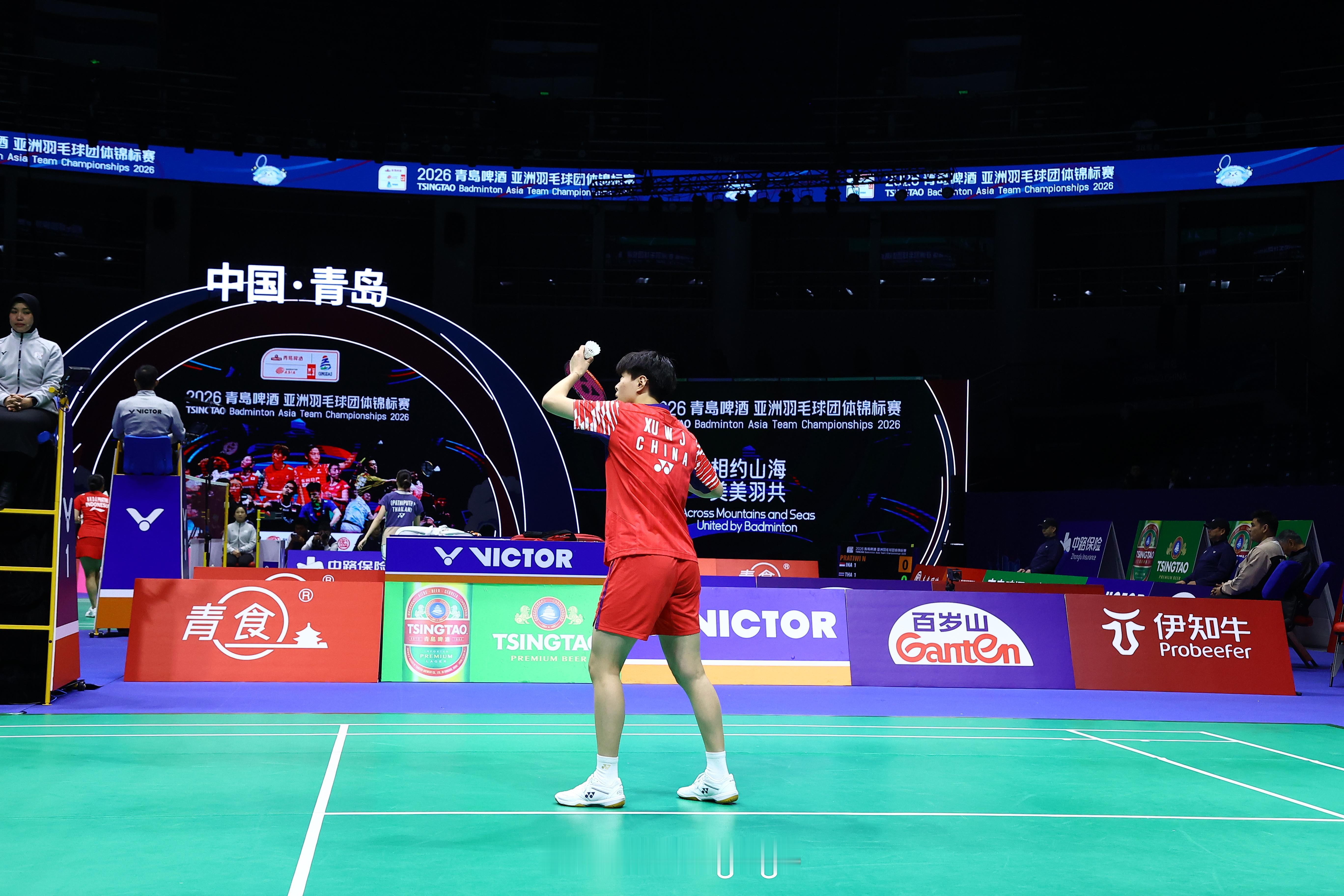 2026亚洲羽毛球团体锦标赛 女团半决赛：中国 3-0 中国台北第一场 女单 高