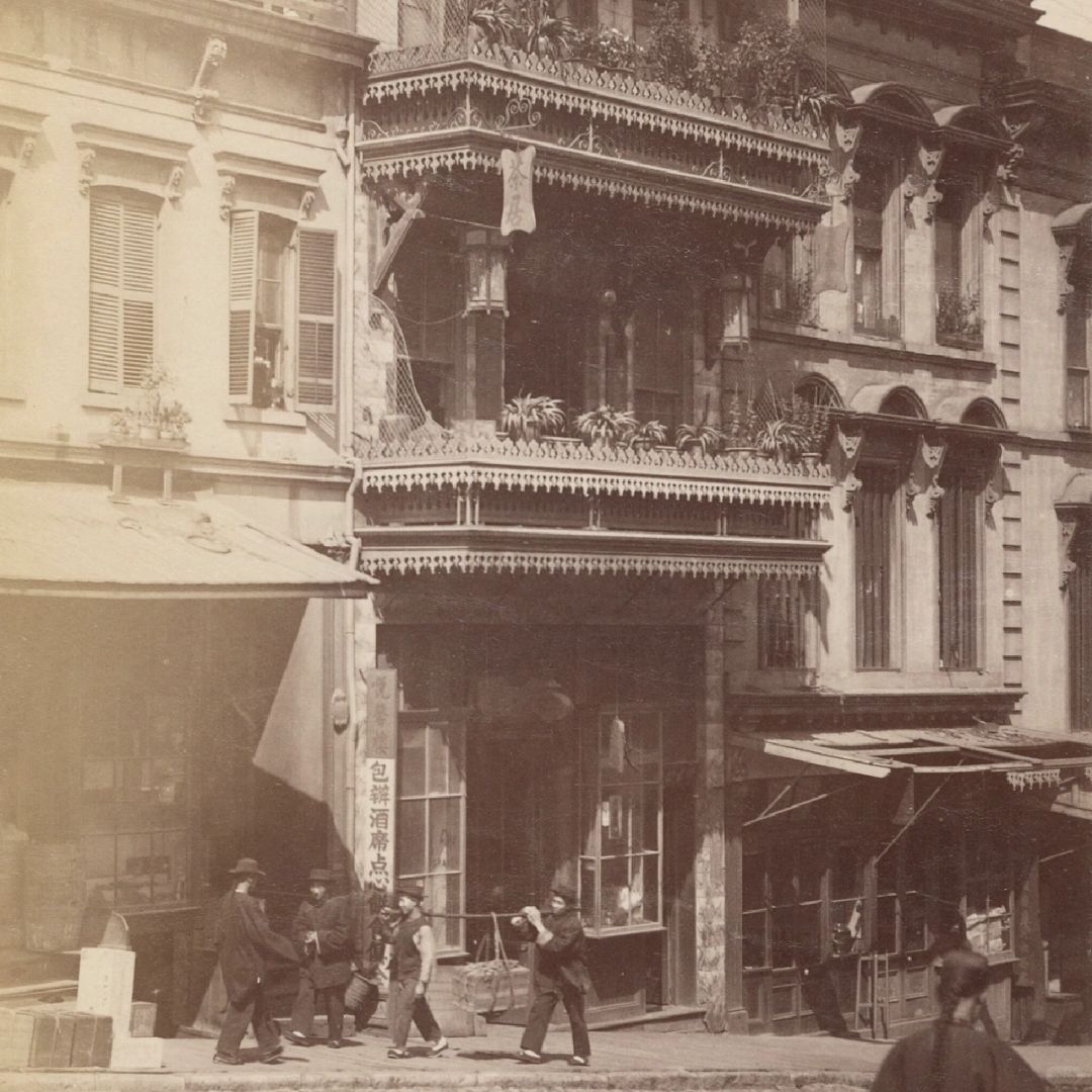 早期华人们在美国旧金山/1860-1880年间