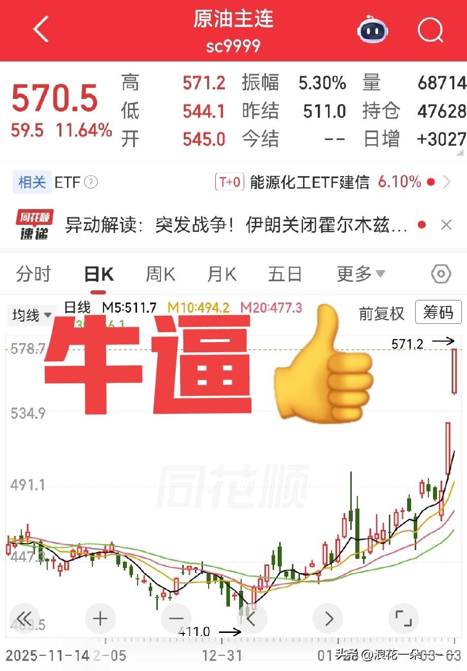 夜已深，都睡了吗？
A股利好持续进行？[捂脸]为啥这么说，看看今天晚上原油主连大