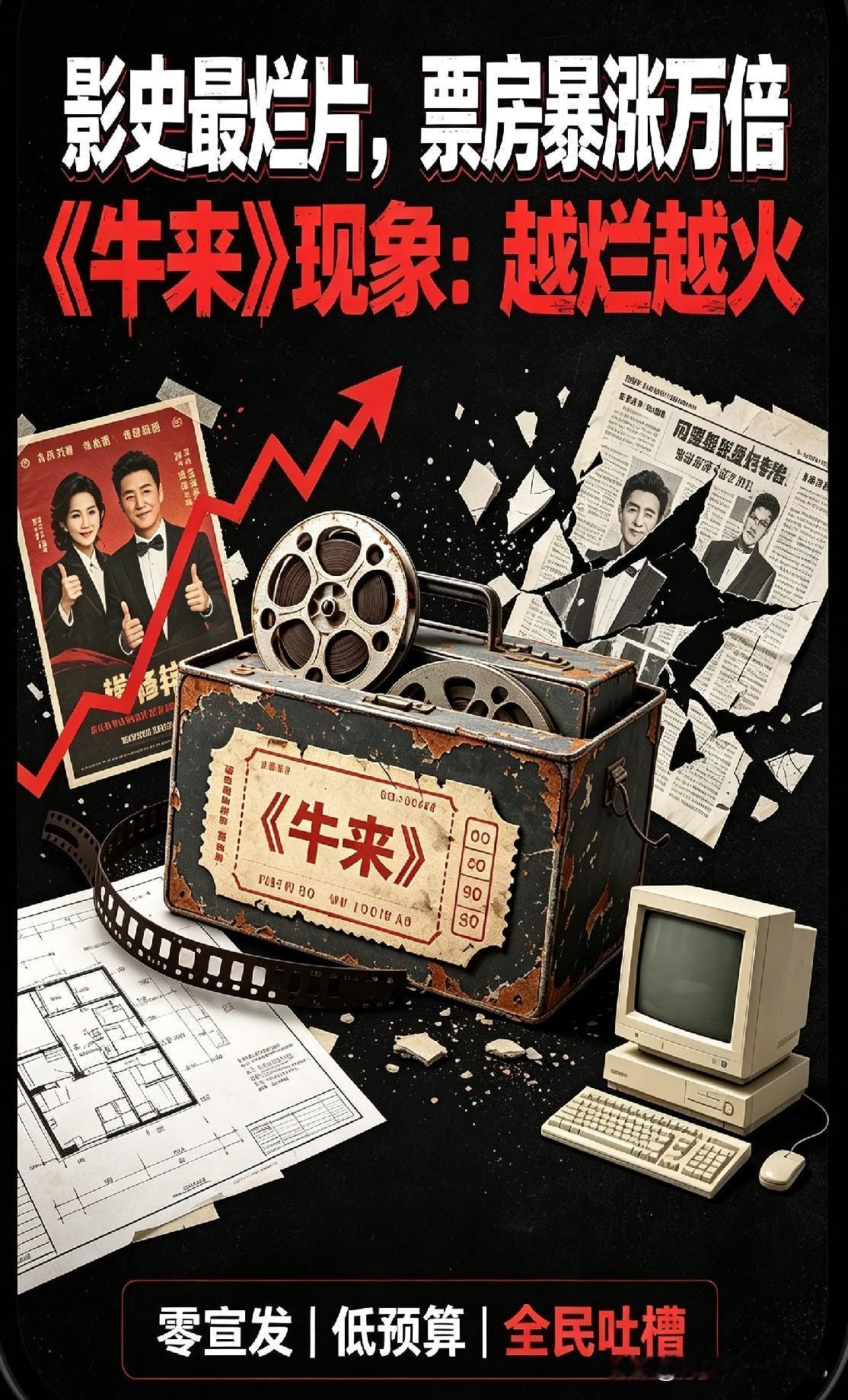 一家装修公司手搓出影史最烂片，票房却暴涨万倍，背后真相让影视圈沉默

中国影史最