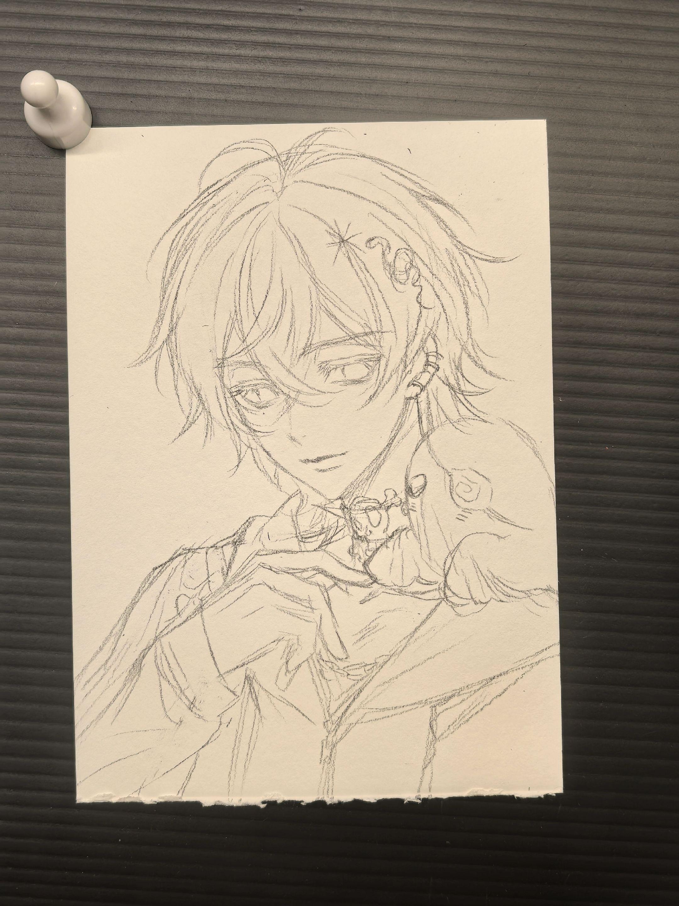 绘画 纸绘 手绘 稿件展示 稿子展示