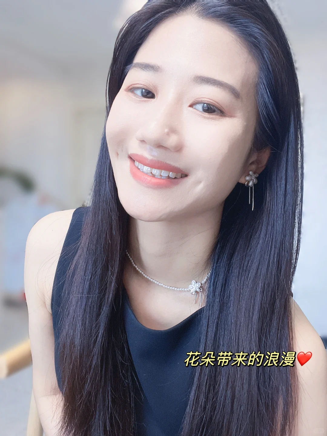 灵动的花朵饰品