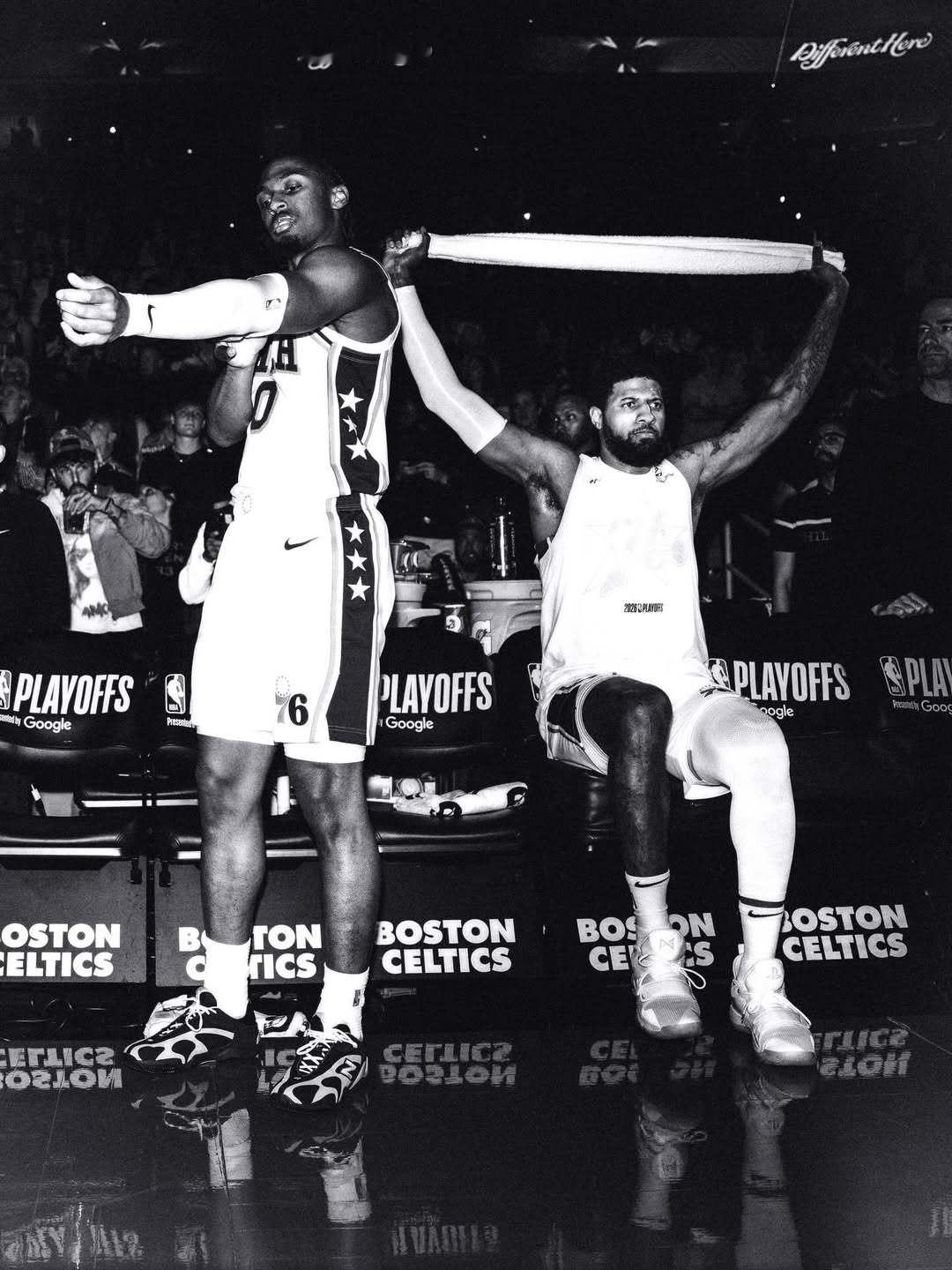 据NBA官方数据统计，（76人vs凯尔特人）本轮季后赛系列赛，保罗·乔治竞技状态