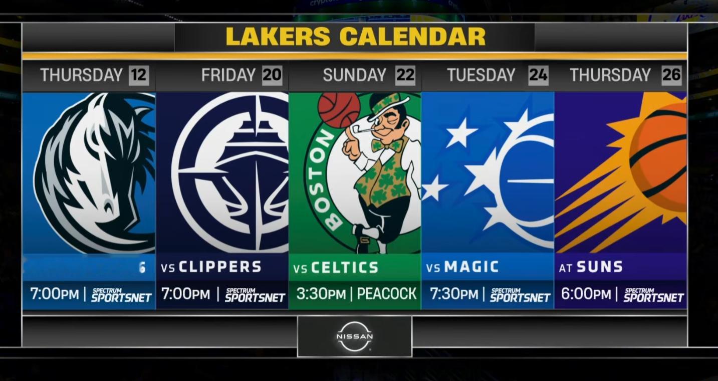 湖人未来五场比赛，也不好打，4主1客，没有背靠背，中间还有一个全明星间歇期。 