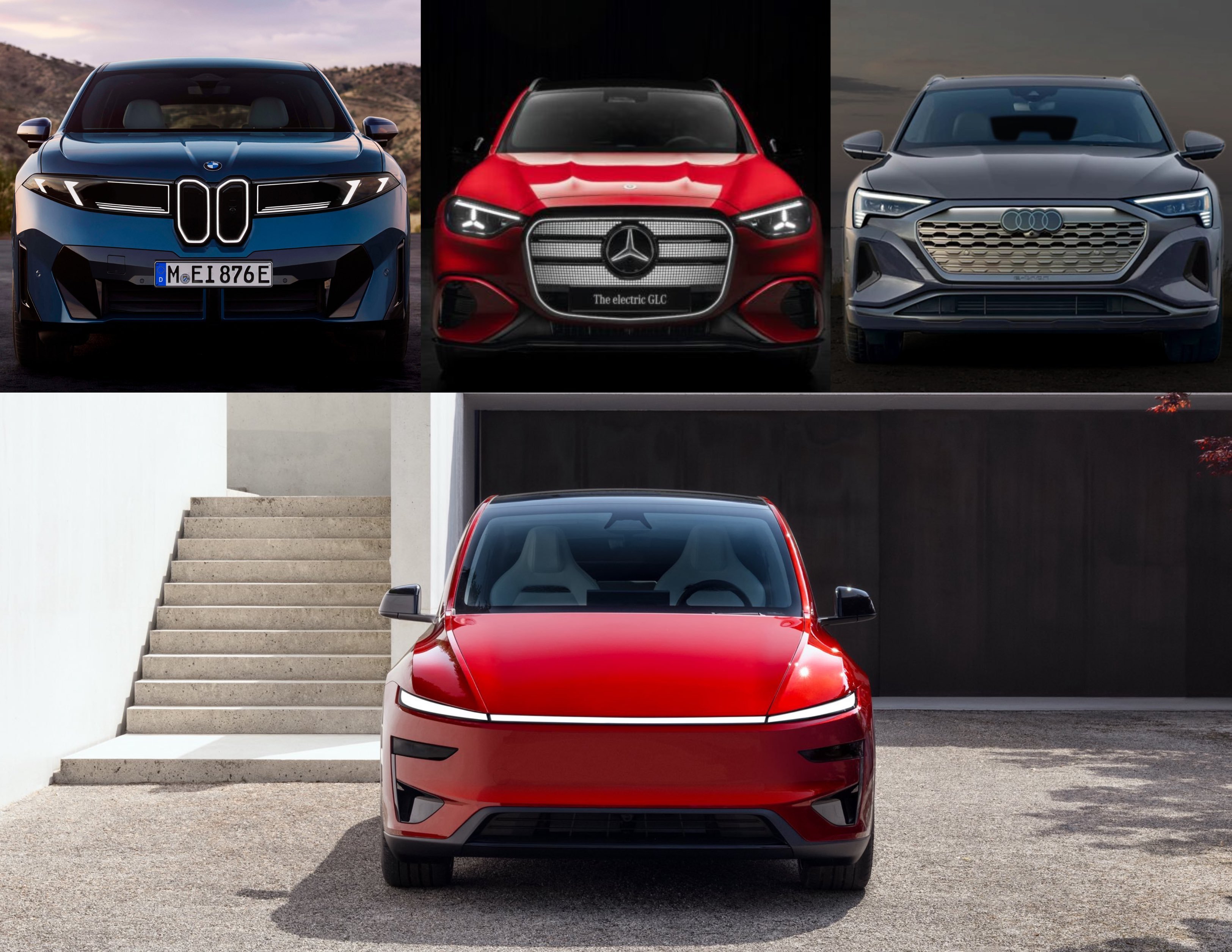 BBAvsTesla说吧哪个好看特斯拉焕新model y ​​​