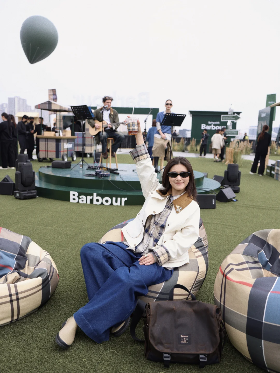 2looks🍃Spring with Barbour！