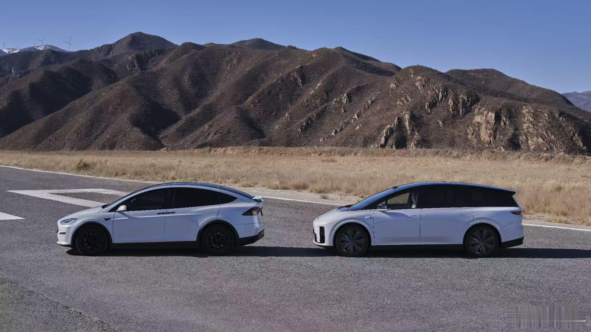 理想i8致敬特斯拉ModelX  两款车的侧面轮廓和我们一般理解的“致敬[dog