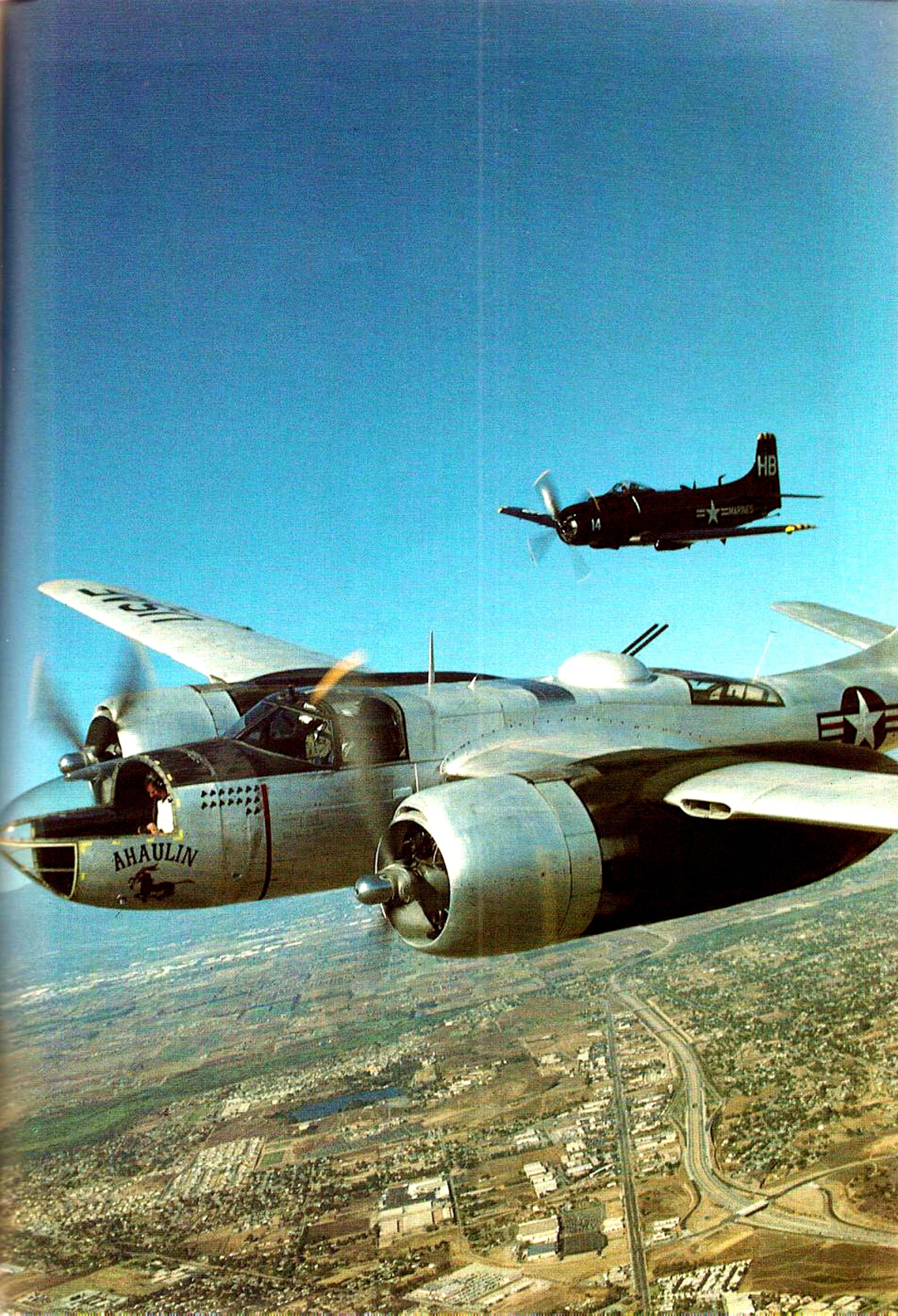 分享圖片：美國道格拉斯A-26/B-26“入侵者”攻擊機/輕型轟炸機 ​​​