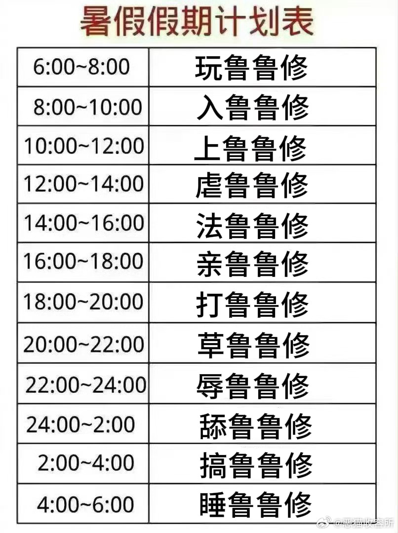 妈妈这是我的暑假计划表 11465 