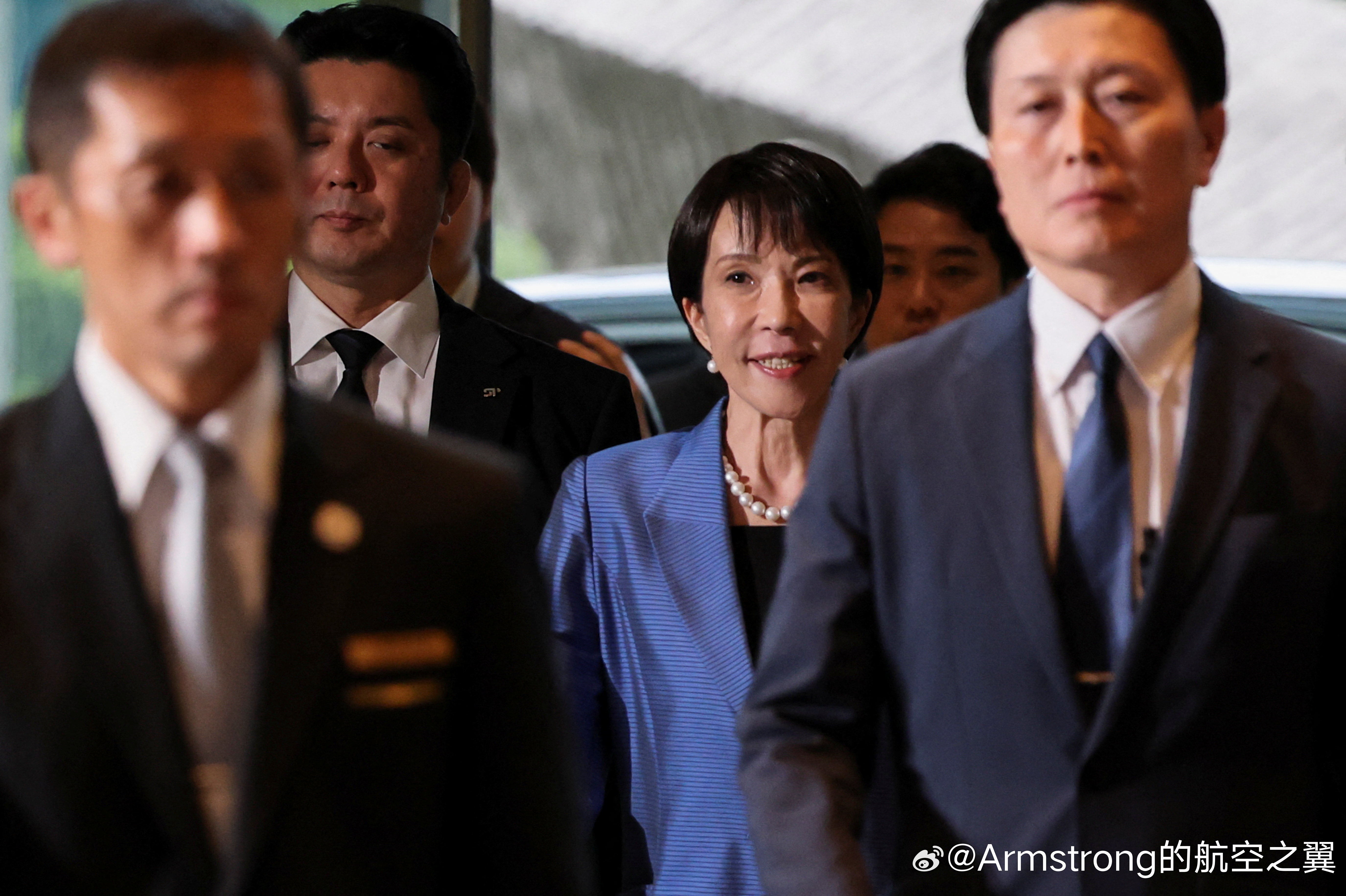 高市早苗 在2月8日举行的日本第51届众议院选举中，日本首相高市早苗领导的执政联