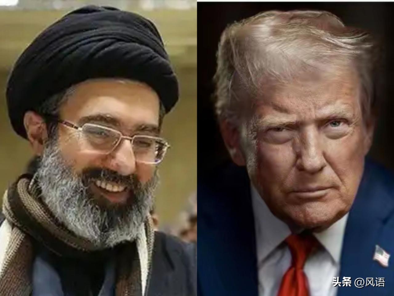 这两人的结局，一个无力回天，一个正在搏未来
特朗普天天露面，但抢头条总是他语无伦