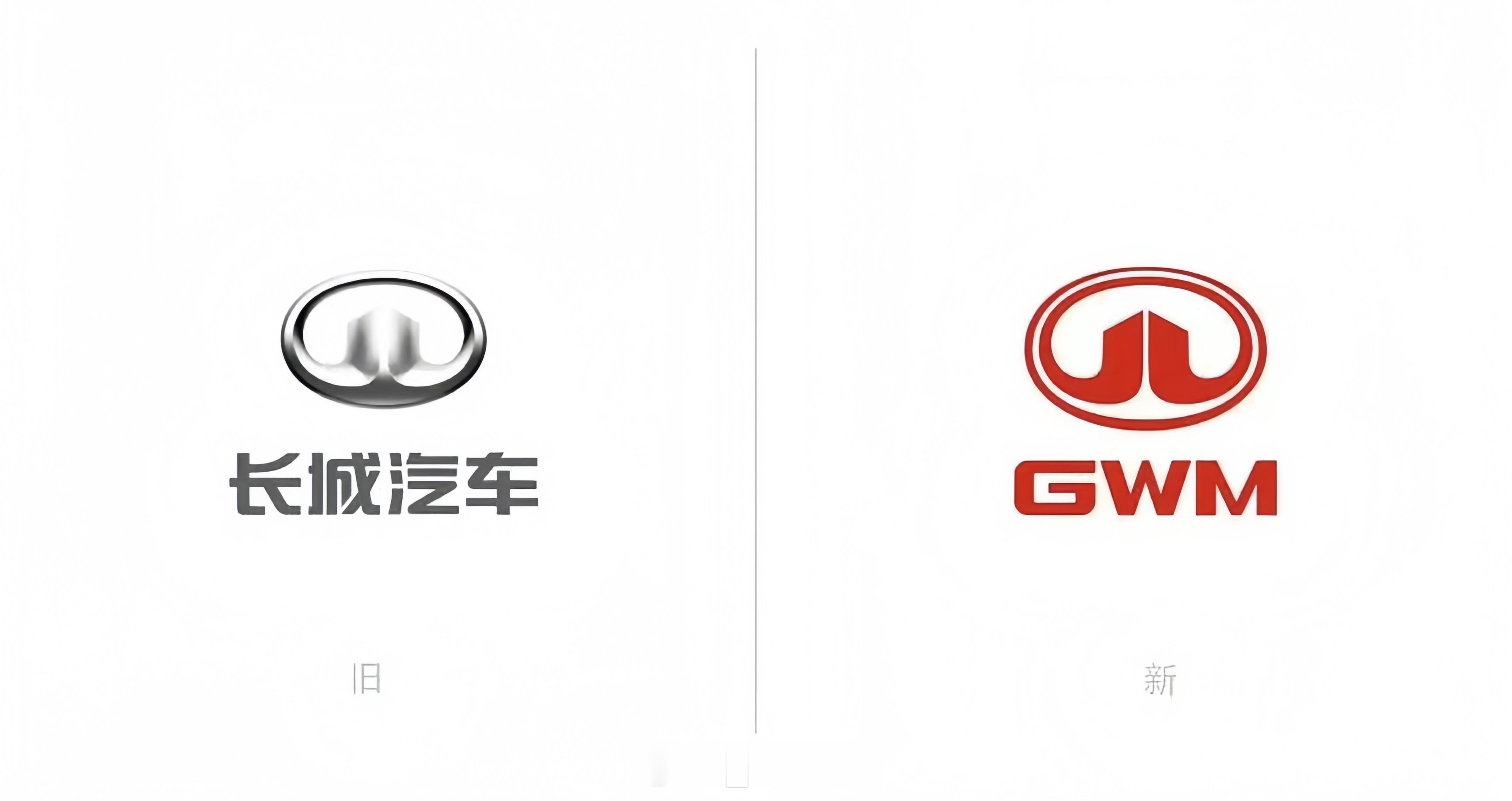 长城汽车换LOGO 从长城汽车换到GWM更国际化，从旧LOGO换到新LOGO有没