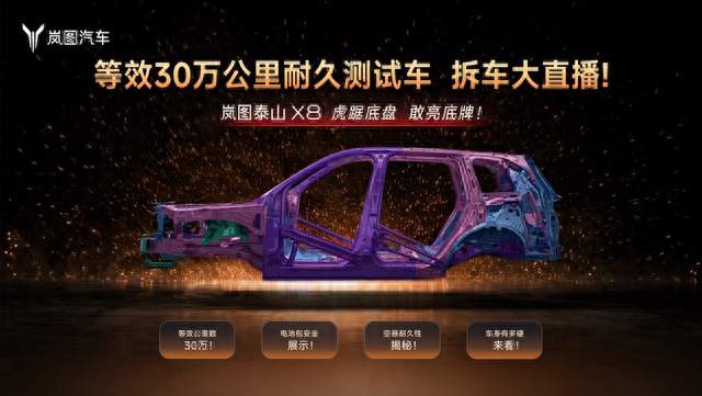 岚图把一台等效30万公里耐久测试车拆开，给所有人上了一课