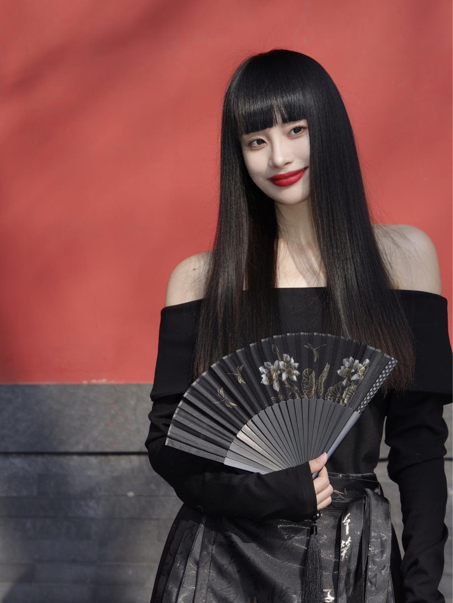 我只求与你共华发。马面裙