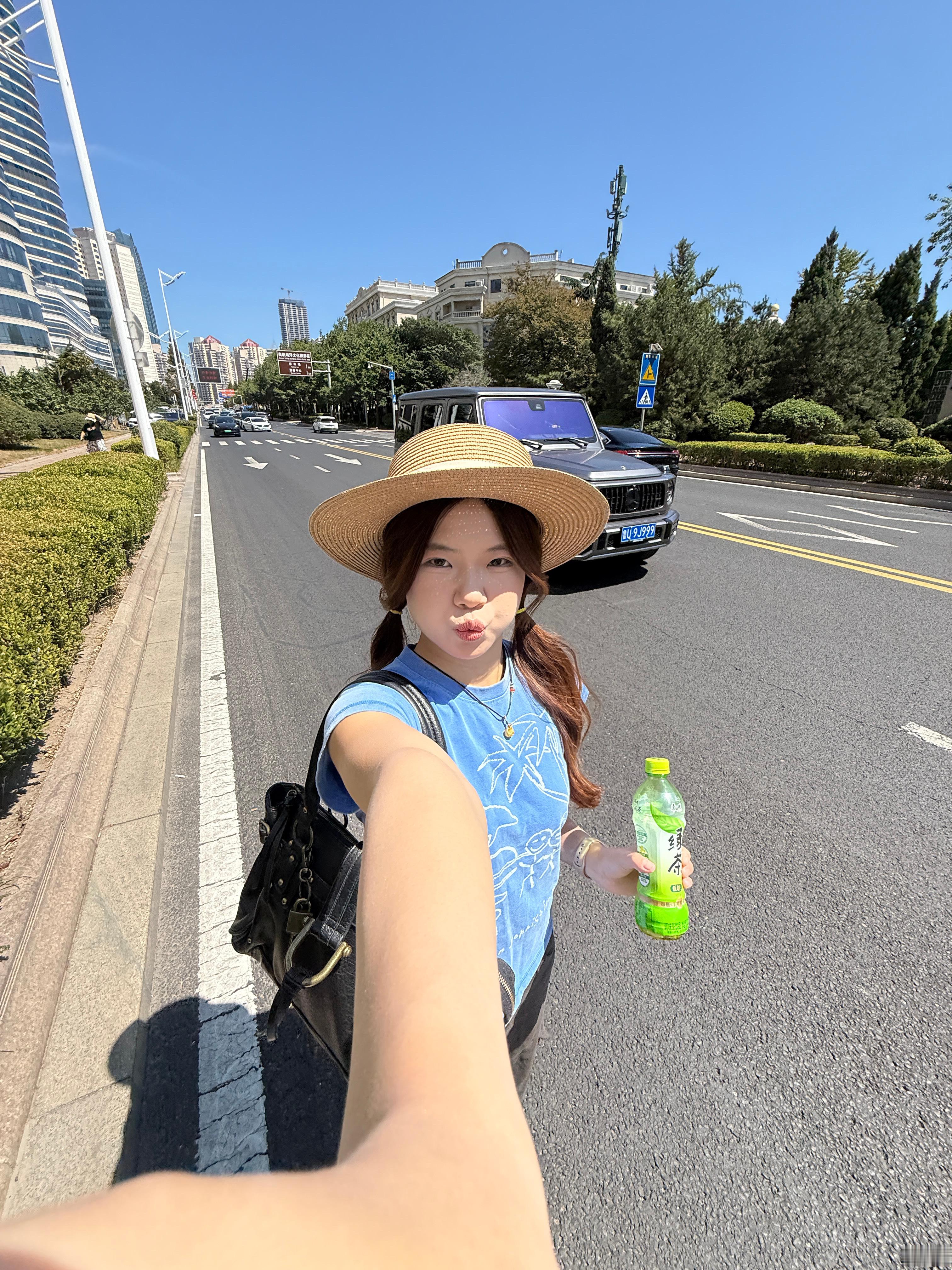 出门这青岛阳光真好 ​​​