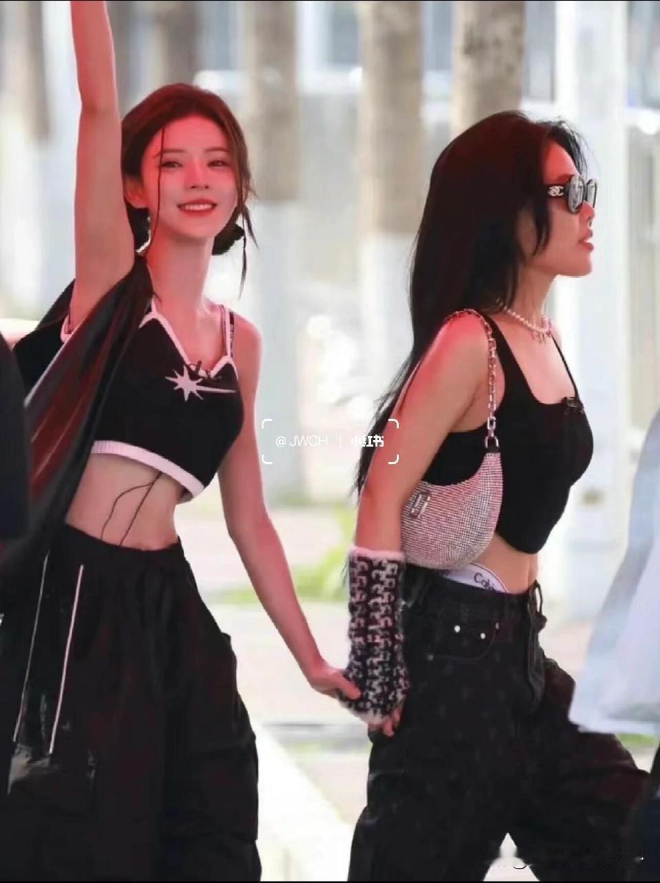 女明星的腰都这么细，为了保持身材和上镜有更好的状态，拍戏和上节目阶段基本不怎么吃