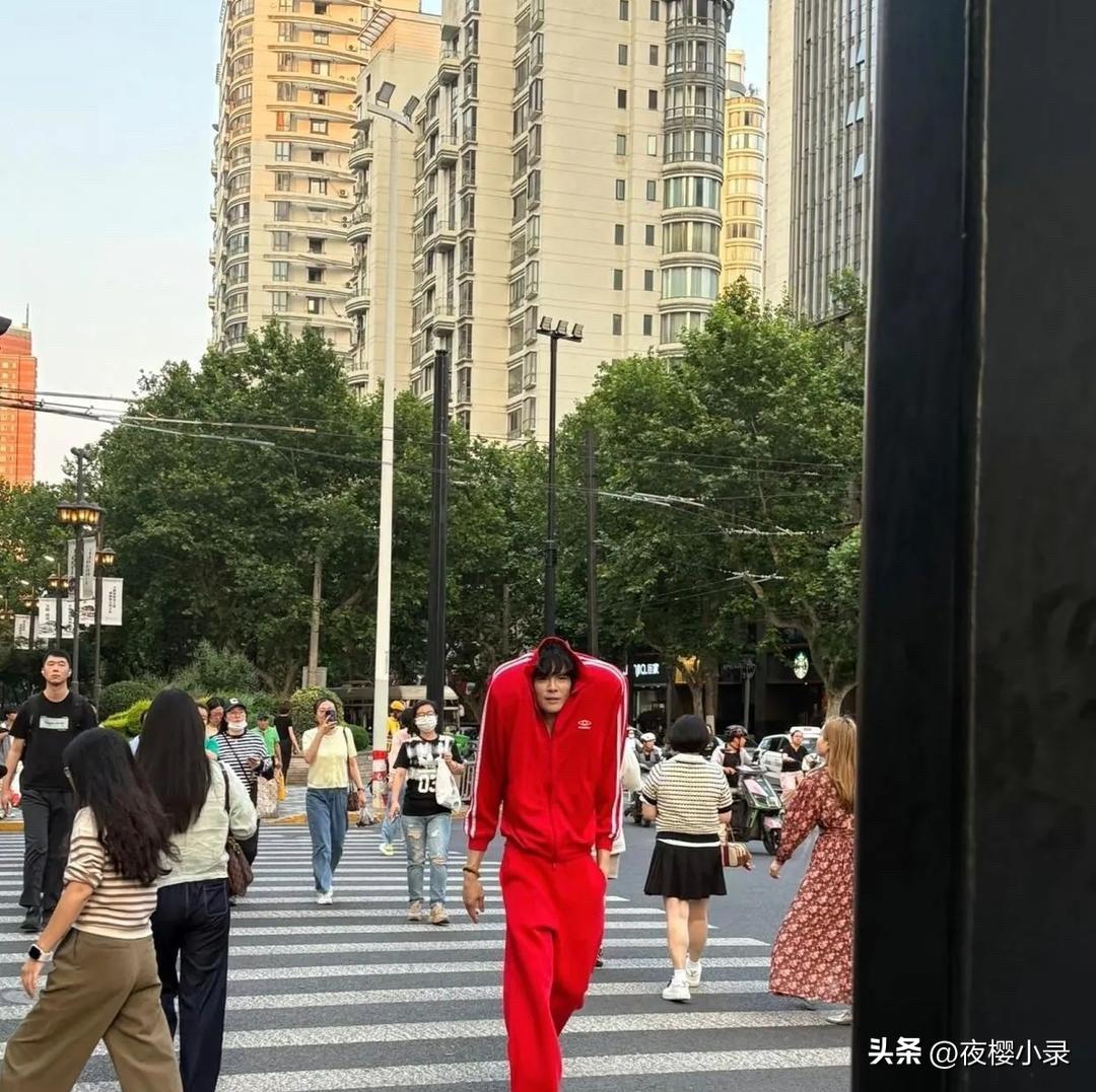 向佐现身上海街头，造型愈发浮夸吸睛。为博眼球不惜哗众取宠，这般操作真是一言难尽！