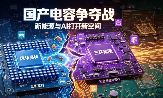 风华高科 VS 三环集团两家不是竞品，是互补，共同替代日韩产能，逻辑完全不一样。