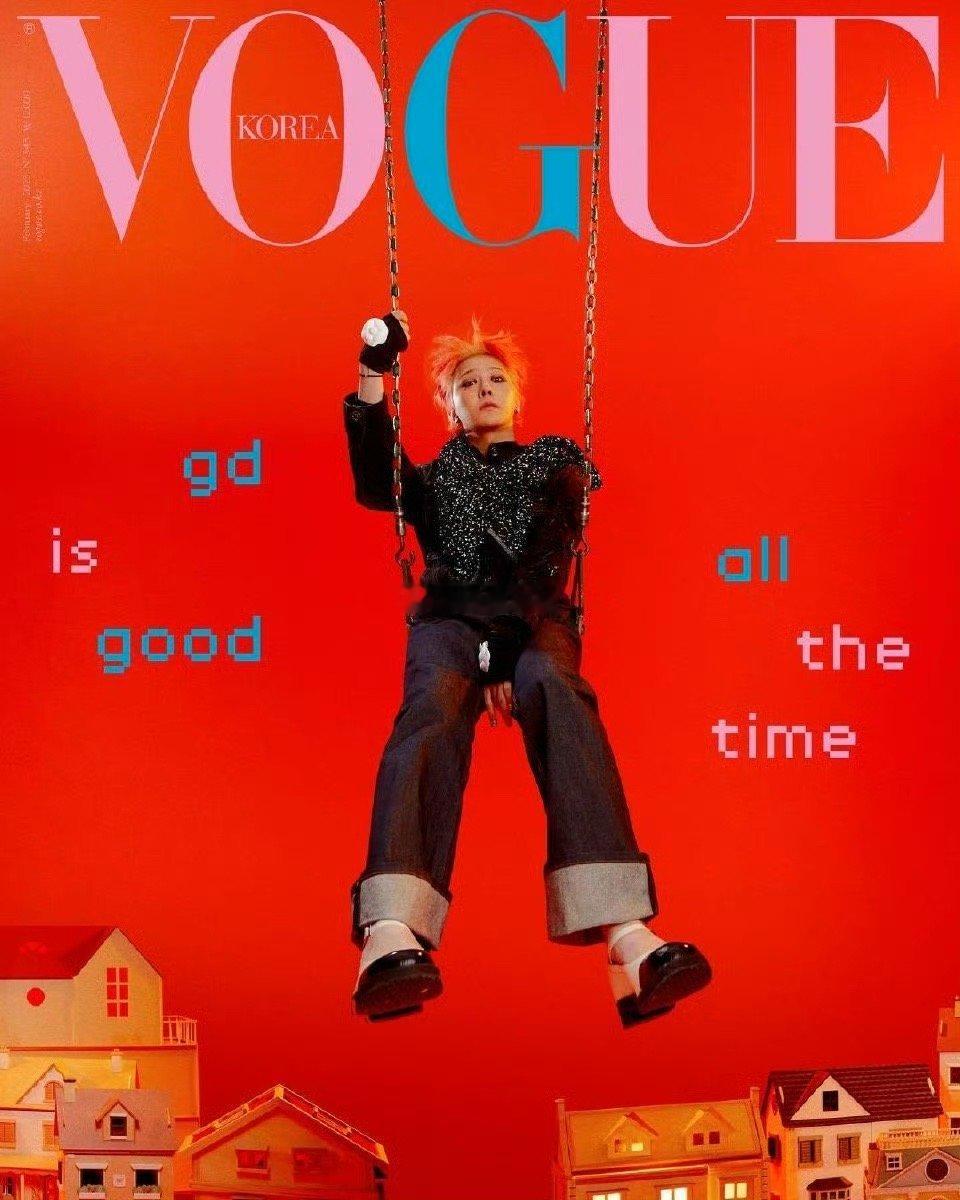 权志龙VOGUE二月刊 权志龙第八次登封VOGUE Korea，这次的封面拍摄由