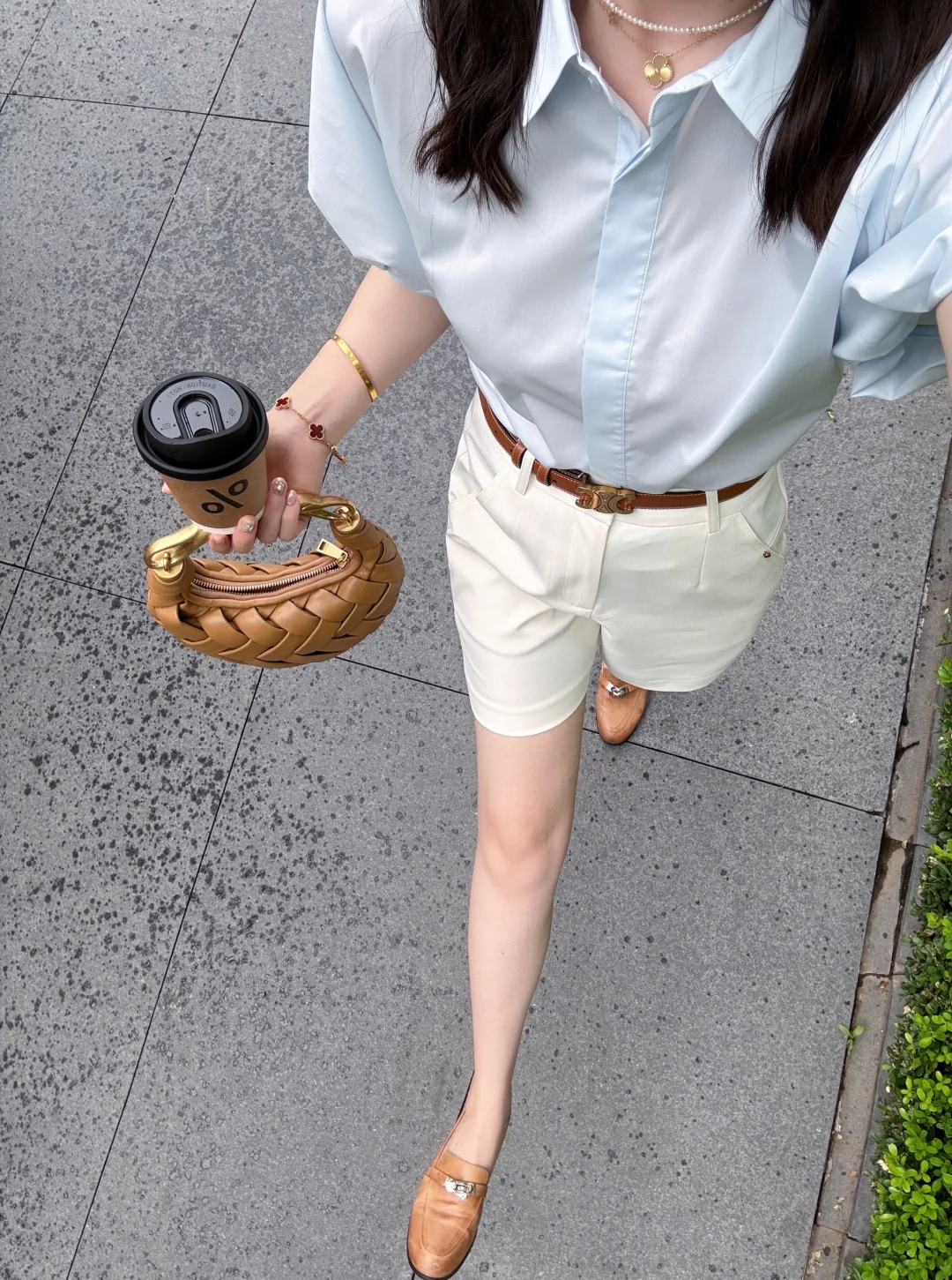 清爽一夏🩵精致打工人超爱的通勤高级感get～