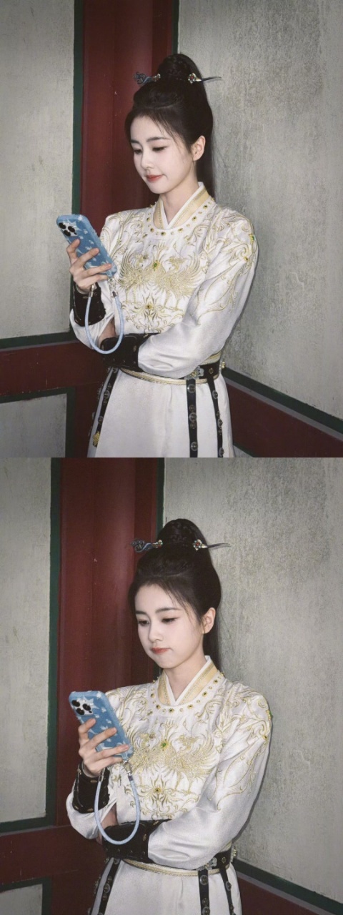 娱乐白鹿分享片场的李佩仪 白鹿分享一些戏外片场的李佩仪戏外的白鹿李佩仪