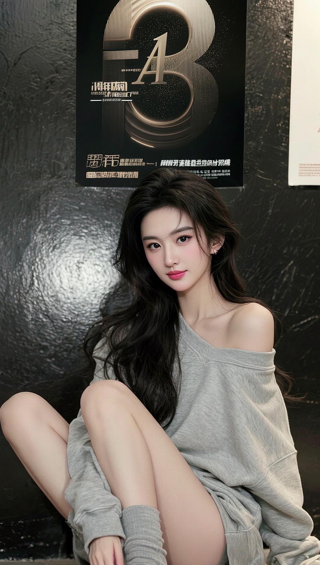 卫衣控抖音ai创作 美女 女生自拍