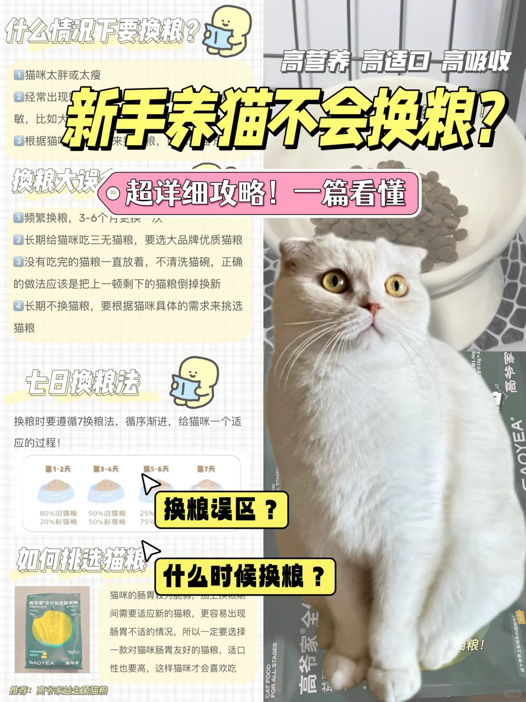 新手不知如何换粮？！！看看这篇保姆级攻略