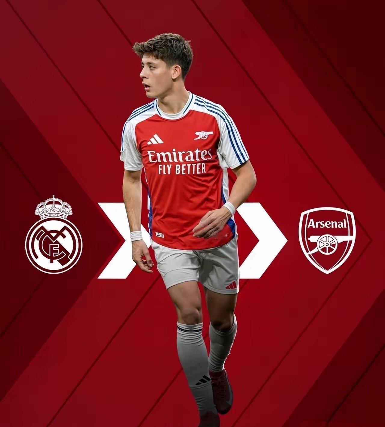 欧洲转会新闻汇总！
★厄德高第二！
阿森纳有意以先租后买的方式引进皇马的20岁土