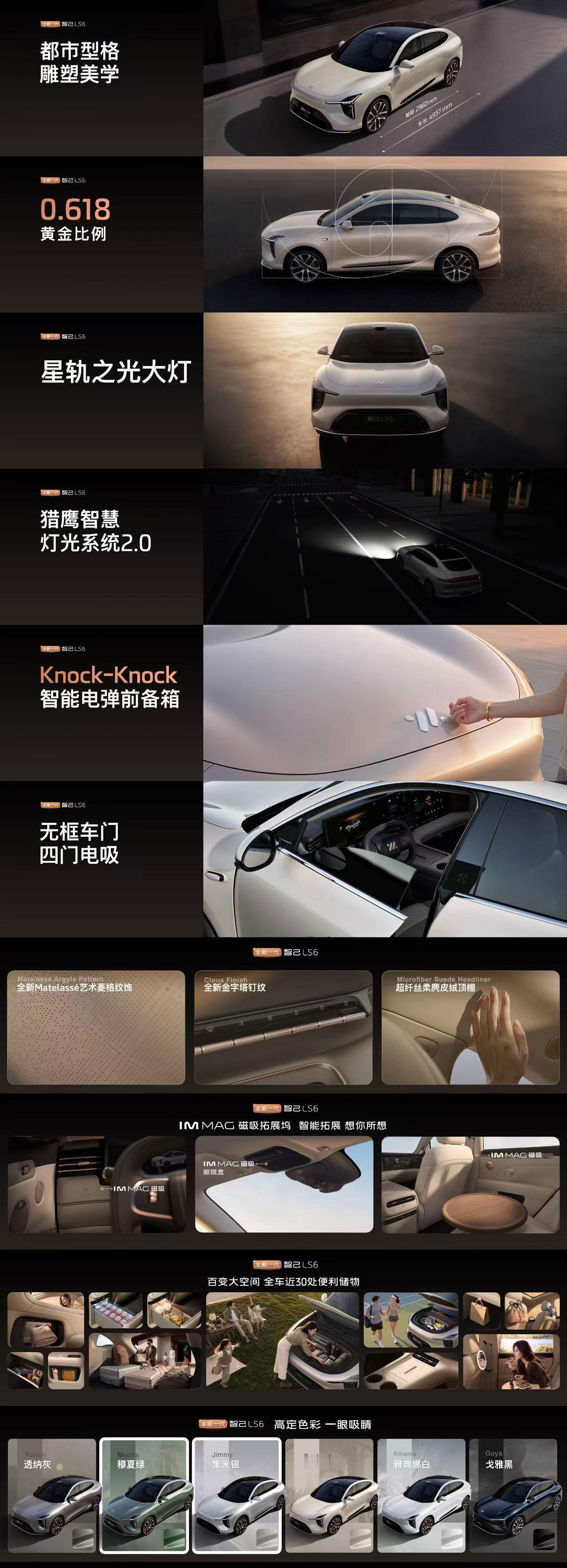 最大的变化就是没有增程，只有纯电。

1. Max：76kWh，CLTC 650