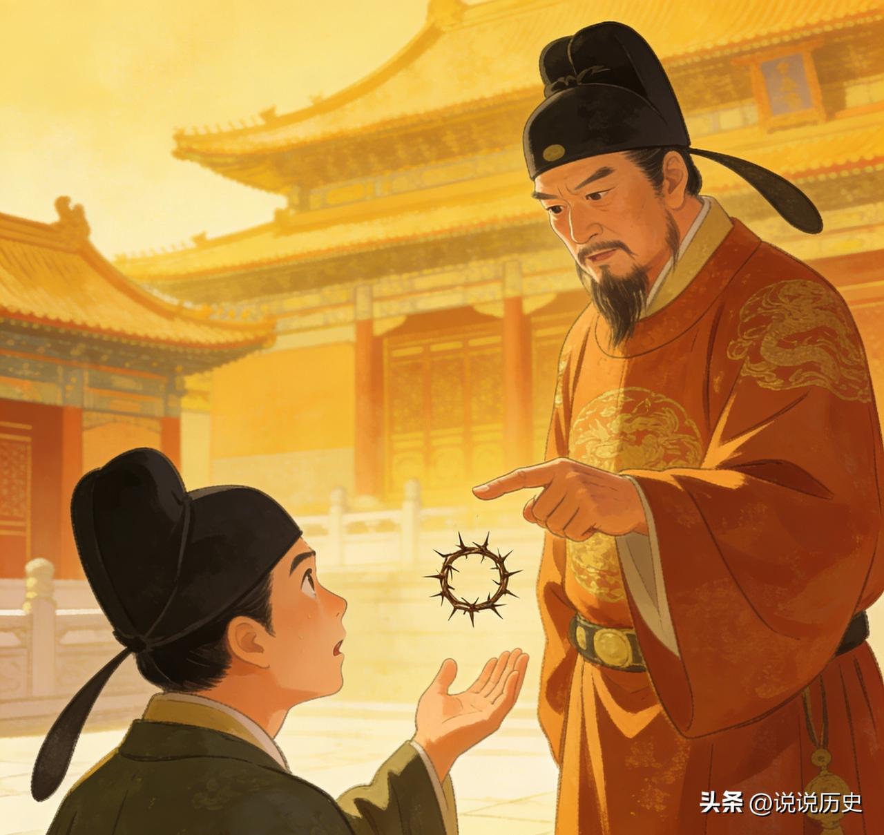 1392年，南京城传来惊天噩耗，38岁的太子朱标突然病亡，得知这一噩耗，65岁的