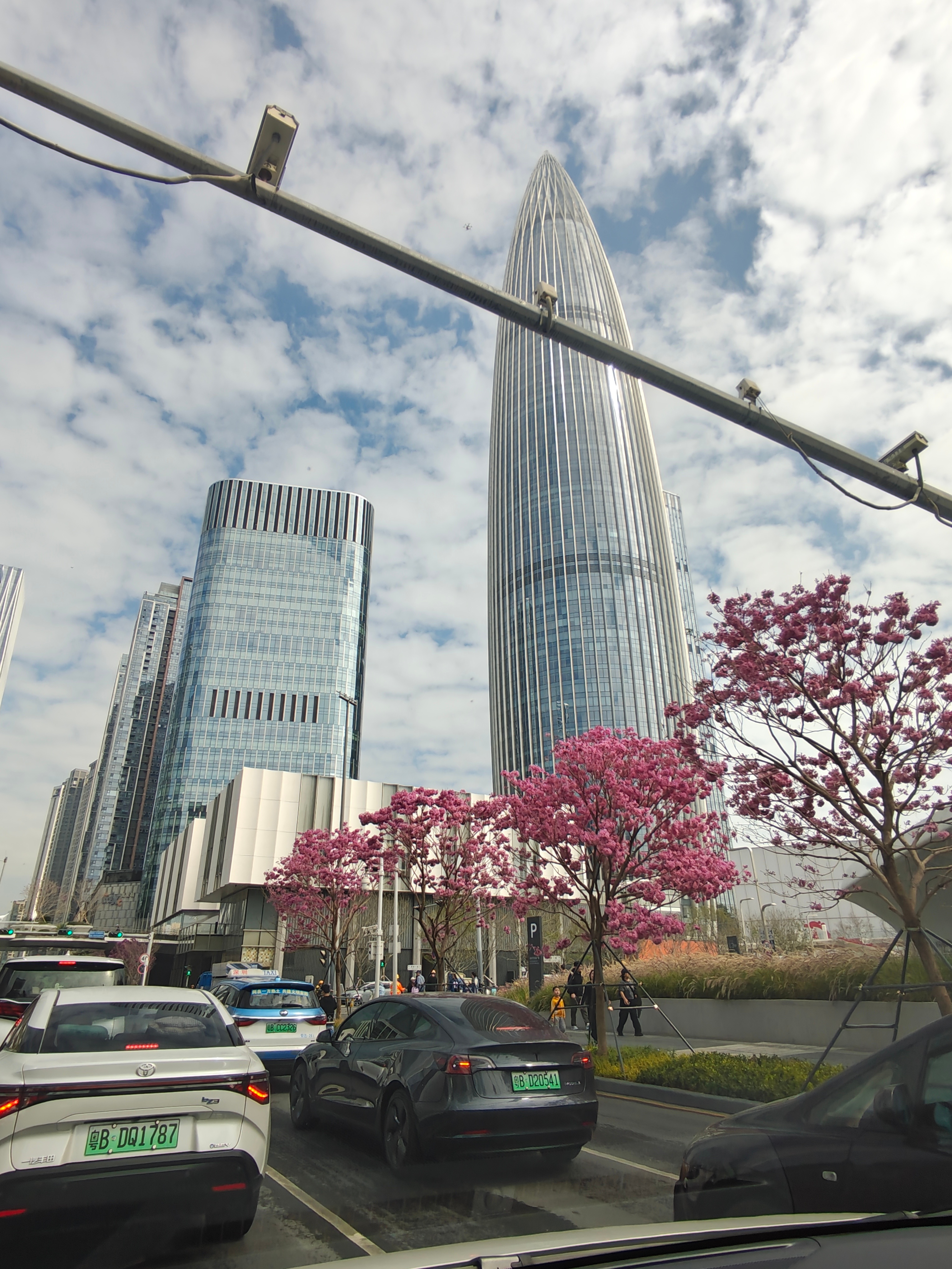 下午天气挺好好多车anycar