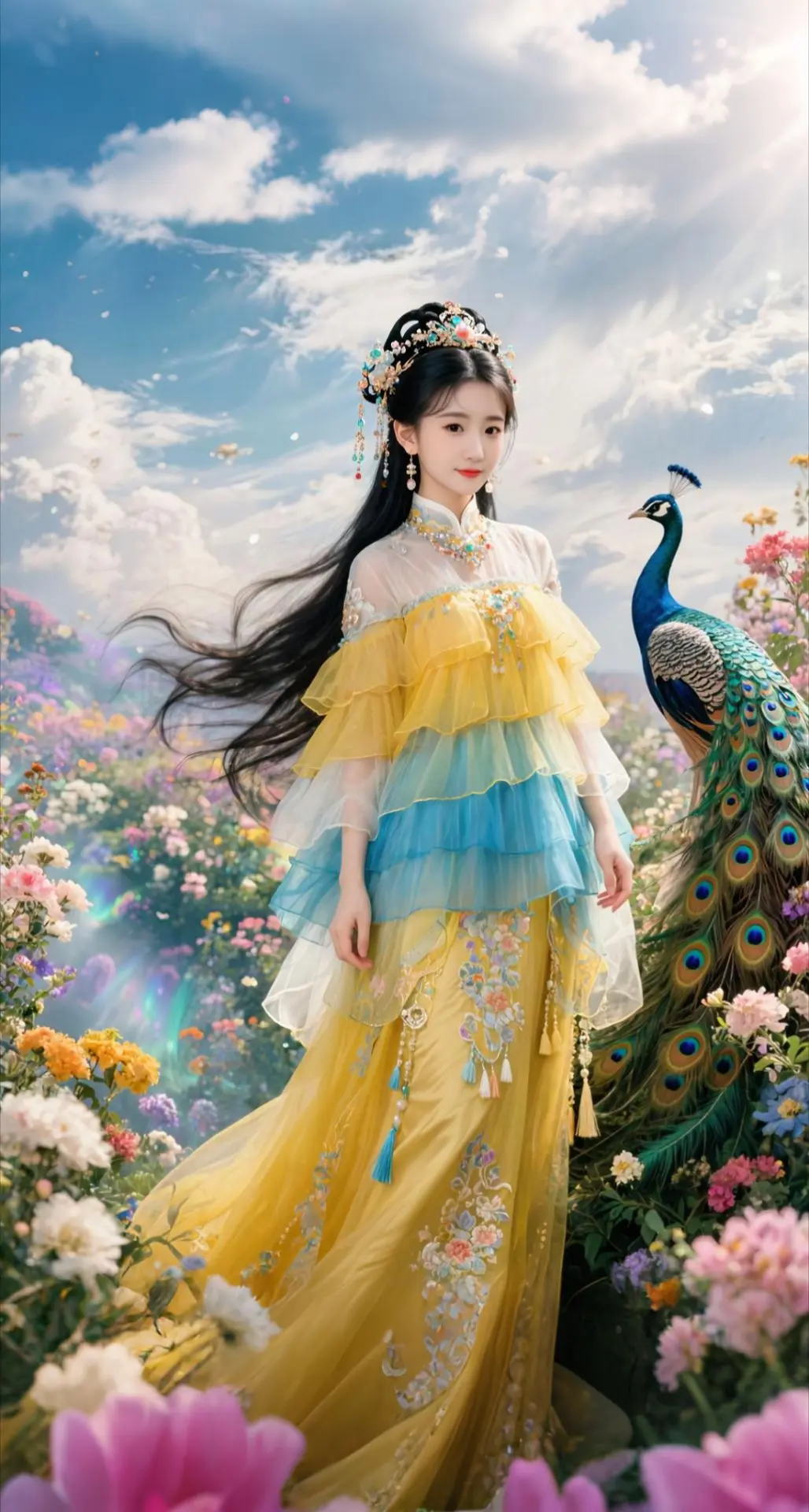 AI扩图 AI奇幻古风写真 ai创作