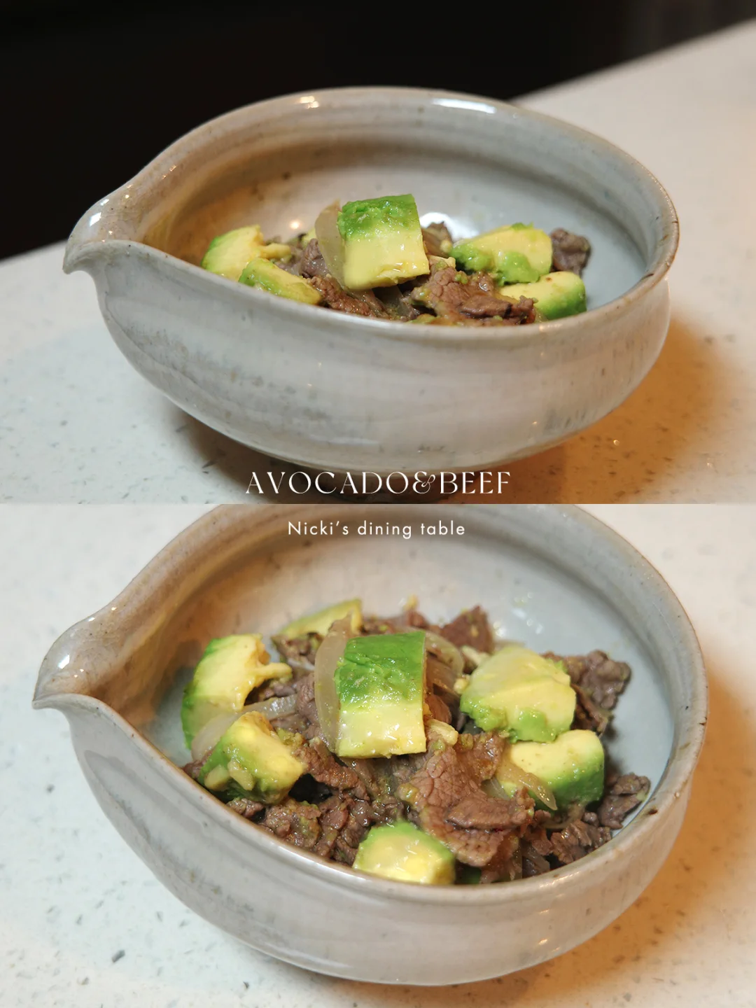 牛油果柠檬牛肉，既是下酒菜又是减脂餐…