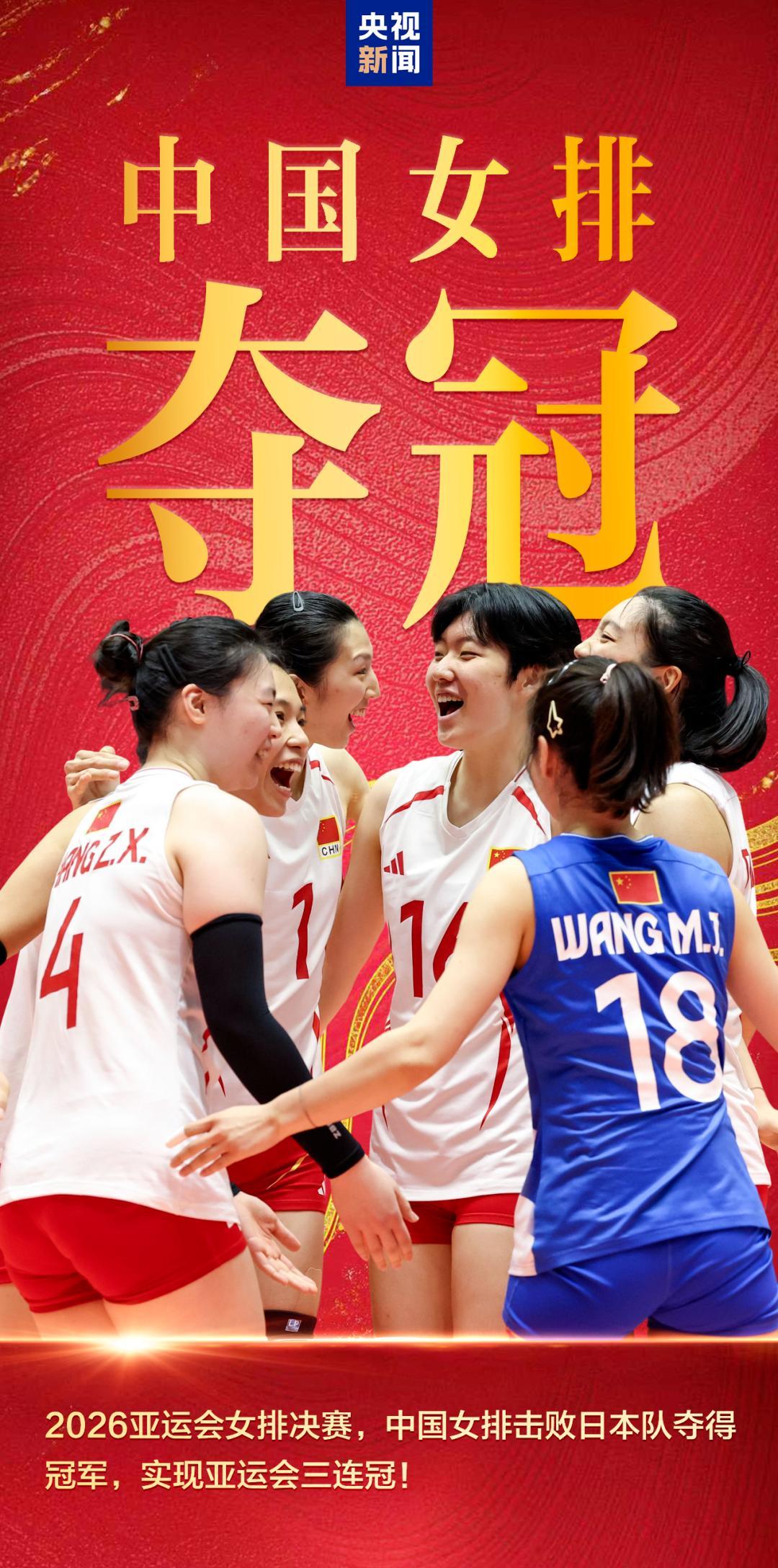 十冠加冕！中国女排3-0再胜日本，用实力告诉世界：我们永远是王者！

9月22日