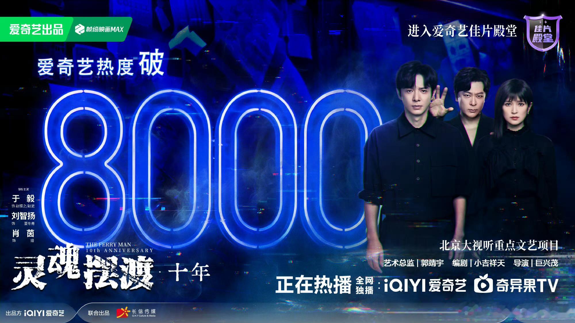 《灵魂摆渡十年》热度破8000