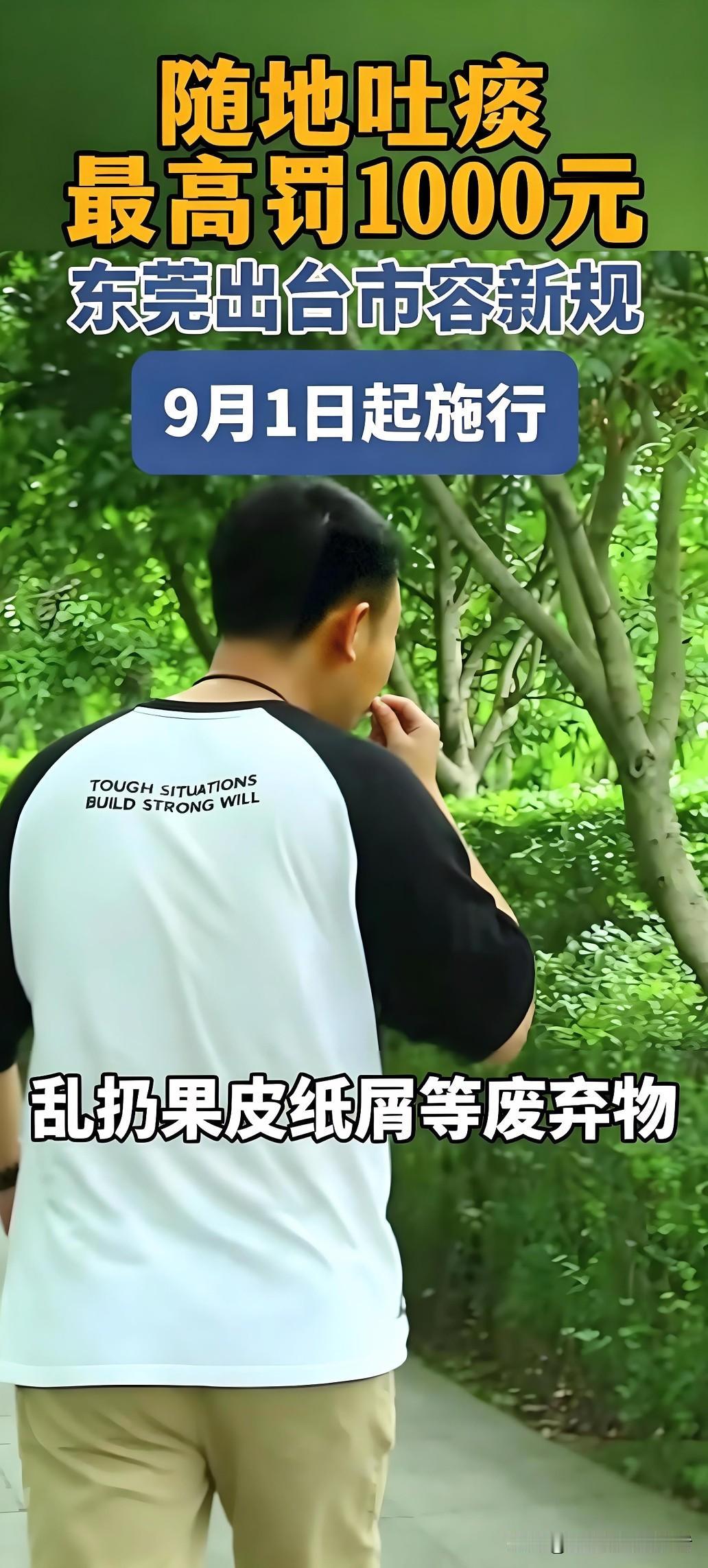 东莞市人大常委会发布全新市容管理条例，新规将于9月1日起正式施行！
 
公共场所