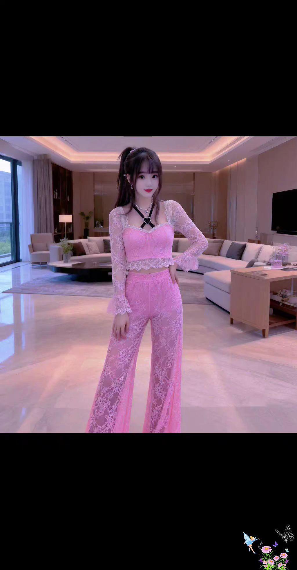 抖音玩法合伙人计划 大客厅 小姐姐 特效姐姐