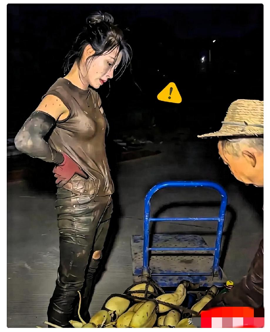 女子种了十几亩莲藕，现在到了收获的季节。

丈夫在外打工，女子每天上半夜睡一会觉