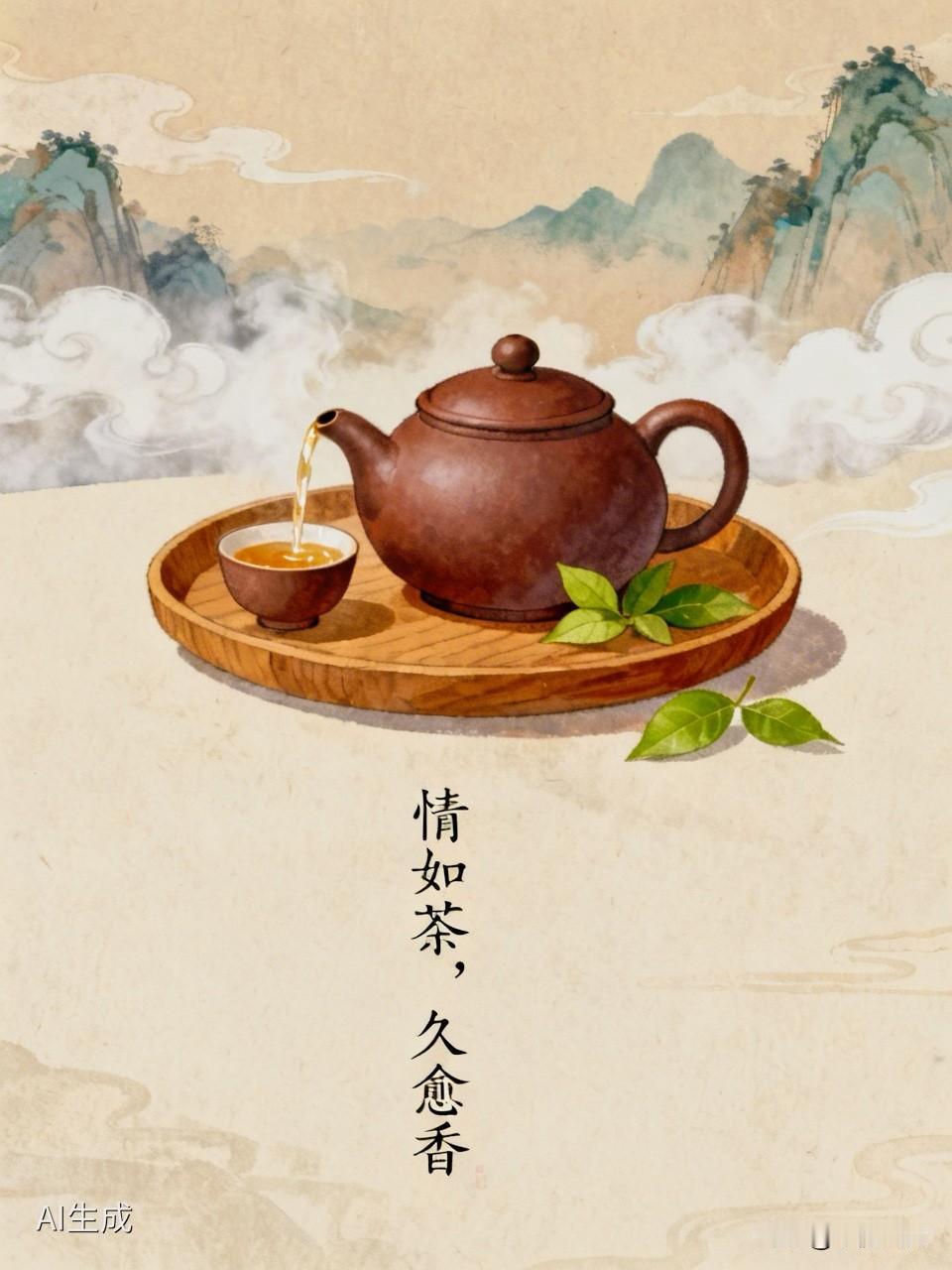 晨光微熹｜情如茶，久愈香

紫砂壶里，第二泡的茶汤最润。

沸水冲入，干茶骤然翻