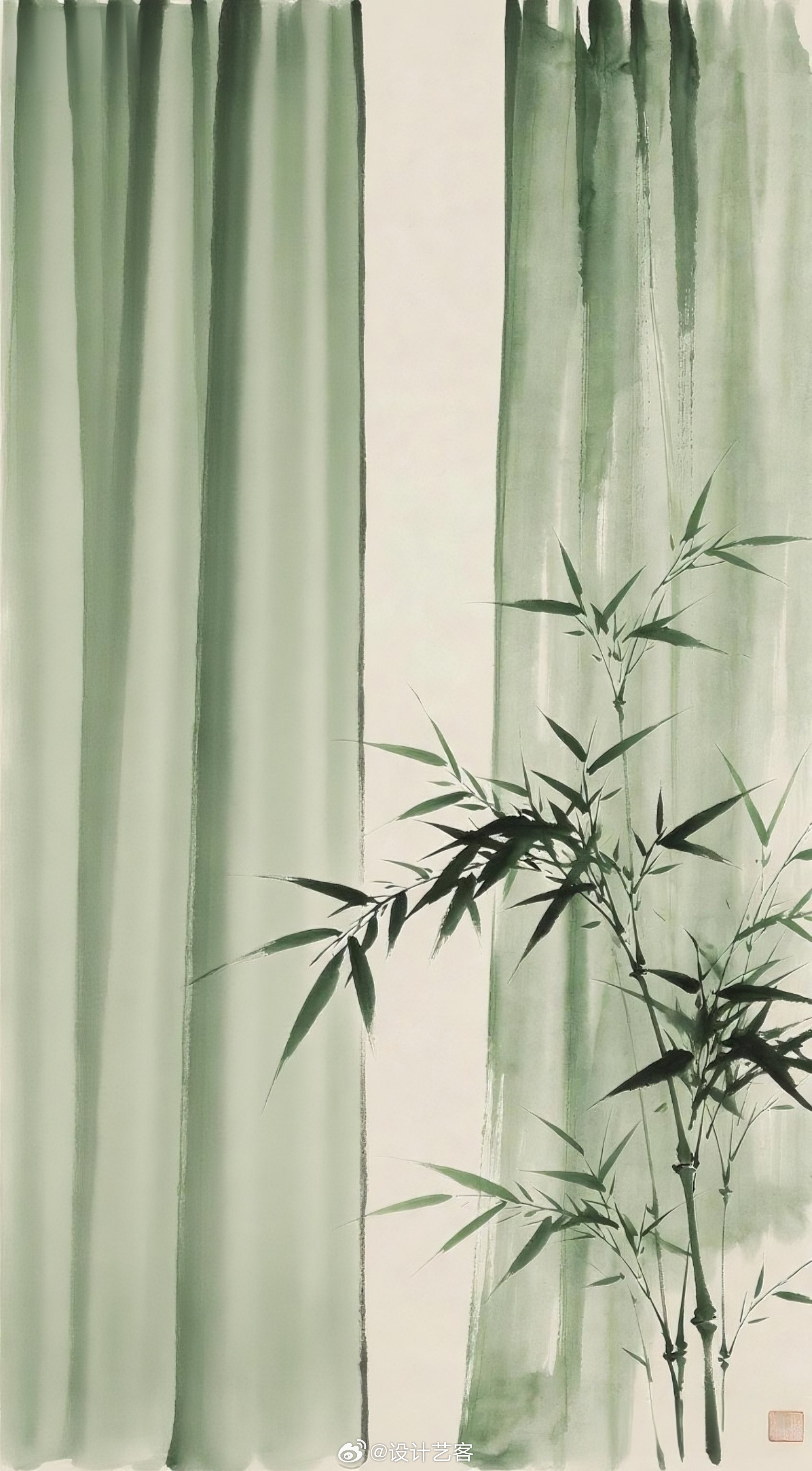 雨过苔痕绿，风摇竹影长 …端午节遇见艺术