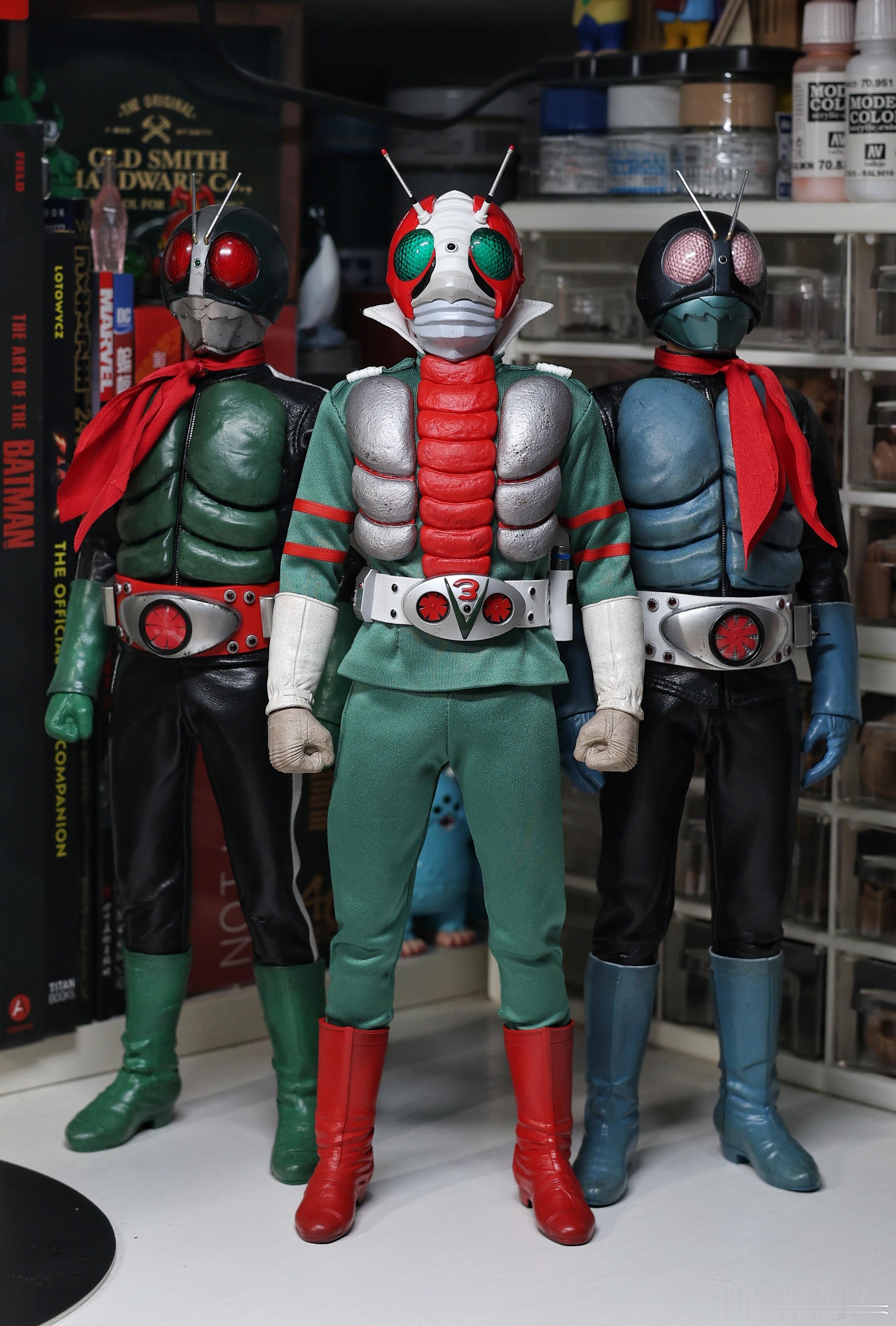 昭和老流氓们假面骑士hottoys特摄