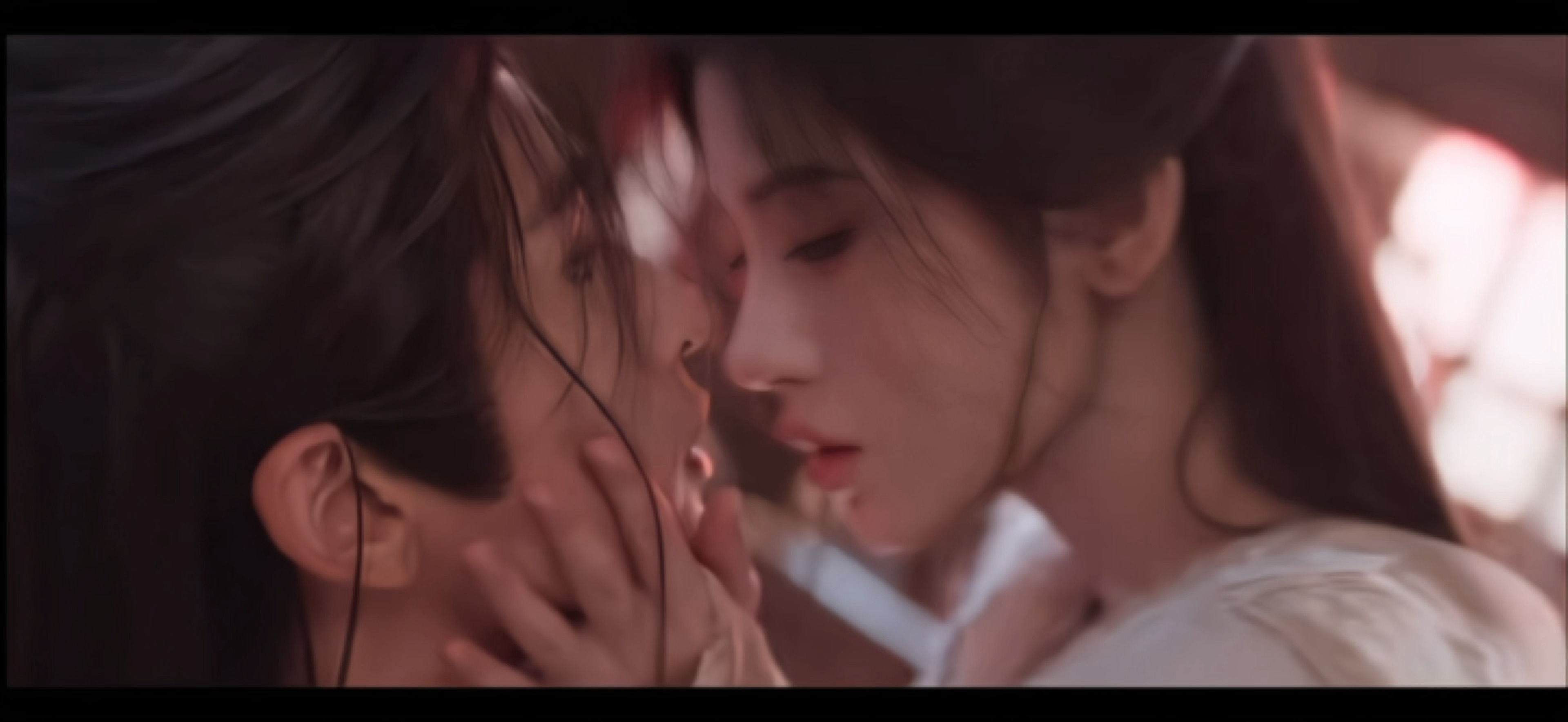鞠婧祎张云龙来战捧脸吻师徒之间，不得私相爱慕，妄生儿女情念。若犯此戒，革除门籍，