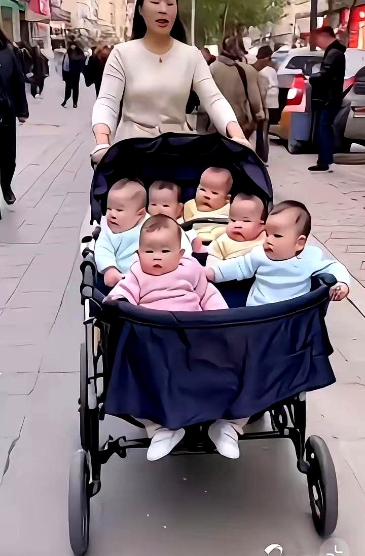 备孕三年直接怀上罕见五胞胎，连做几次产检都说是“五朵金花”，结果进产房一开盲盒，
