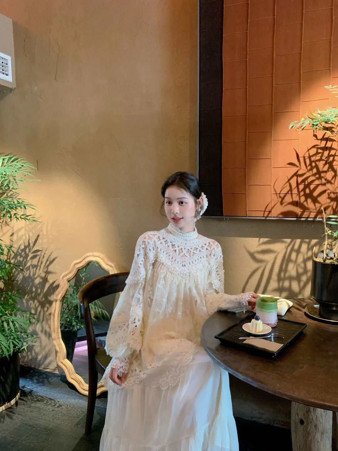 漂亮的蕾丝衫🦢