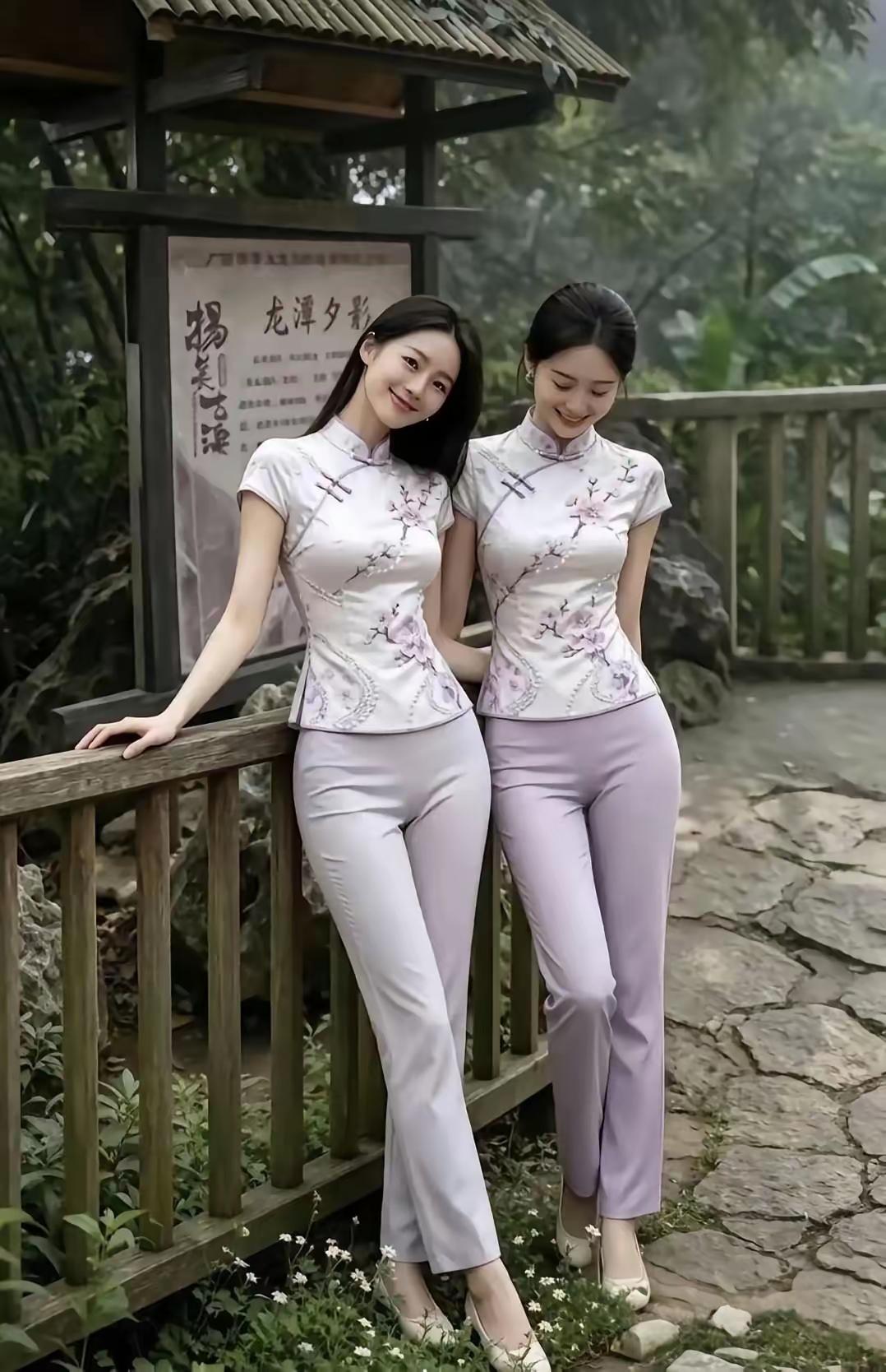 我家夫人就是孪生姐妹花的姐姐，不会认错的，勿需仔细辨别总是有所区分的。譬如气味和