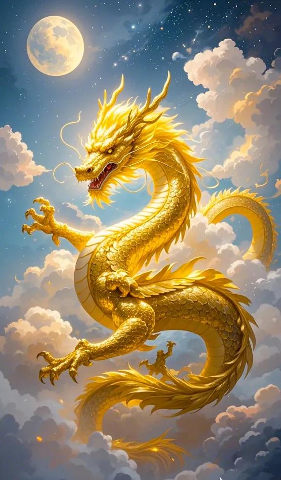 神龙现，祥瑞至。见其首，万事无忧愁；睹其尾，一路皆顺遂。今日，在这奇妙之境，评论