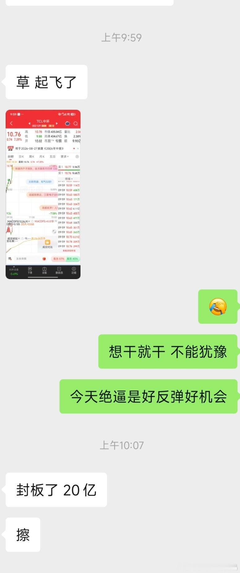 交易一定要自信这下好了，封板，封了30亿 